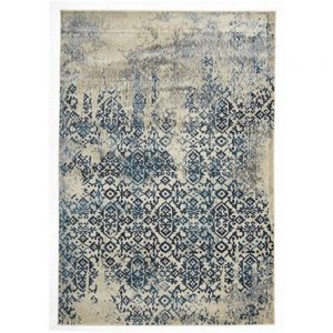 rug culture heritage blue modern rug 290 x 200cm UBMZCVA