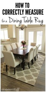 rugs for dining room how to correctly measure for a dining room table rug and the best WMUXKTN