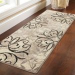 runner rugs and gardens iron fleur runner rug EDMGMLN