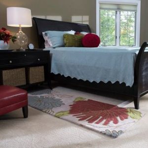 runner rugs beside bed bedroom IVEKHZQ