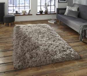 shaggy rugs grey thick shaggy 8.5cm pile rug luxurious hand tufted 100% acrylic polar UGEIUUQ