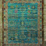 silk rugs rugsville blue sari silk rug 30012 8x10 QXPDVQB