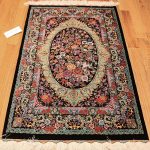 silk rugs small scatter size modern persian qum silk rug 49410 whole nazmiyal AICVSRK