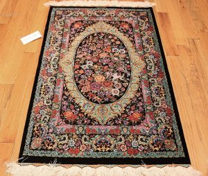 silk rugs small scatter size modern persian qum silk rug 49410 whole nazmiyal AICVSRK