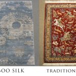 silk rugs traditional silk vs. bamboo silk area rugs XSKGBFN