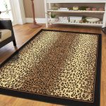 small rugs amazon.com: brown checkered cheetah rug animal long 2x8 runner rug for  hallway TAPRBNS