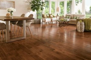 solid hardwood floor american scrape BHMZDYR