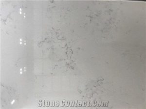 Solid stone floors engineered/artificial quartz stone monte bianco marble look solid surface  polished slab for TNIMHEH