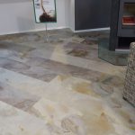 Solid stone floors in rosettau0027s efforts to produce a stone flooring which is warm to the KVSZRES