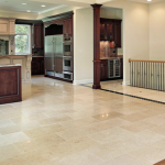 Solid stone floors stone tile kitchen floor google search floors plus elegant kitchen concept SQQVGII