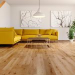 Solid wood floor natura european solid oak satin lacquered wood flooring VHZVBIH