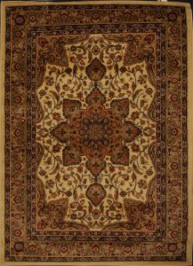 Traditional persian style rugs traditional persian border area rug 5x8 oriental carpet - actual 5u0027 2 RKHTBZA