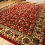 traditional rugs amazon.com: red traditional rug large red 8x11 persian rug red rugs for KAITWME