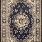 traditional rugs traditional medallion persian style 8x11 large area rug - actual 7u0027 8 XQBVRQY