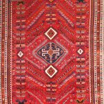tribal rug geometric tribal 7x10 shiraz persian area rug WJXLVUG