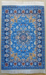 Turkish carpets blue turkish rug w/persian influence in design BBUHWBC