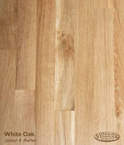 unfinished oak flooring white-oak-select-and-better. hardwood flooring VQNWVQD