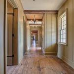 wide plank hardwood flooring wide plank wood flooring | interior hallway | classic colonial homes  architecture JDBZDCC