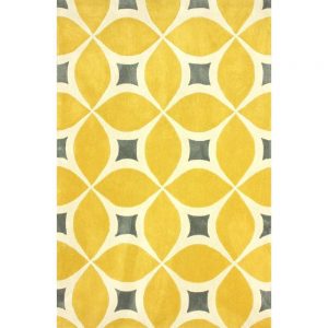 Yellow area rug nuloom gabriela sunflower 5 ft. x 8 ft. area rug CGLPAUT