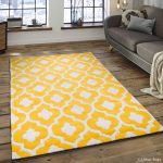 yellow rug allstar yellow hand made modern. transitional. design area rug with  dimensional hand-carving FOOVQUF
