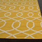 yellow rug | yellow rug apartment therapy - youtube RVFKFBY