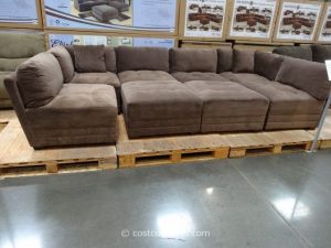 Marks and Cohen Hayden 8-Piece Modular Fabric Sectional Costco 7