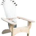 Golfclub Adirondack Chair in Blond Finish - Contemporary