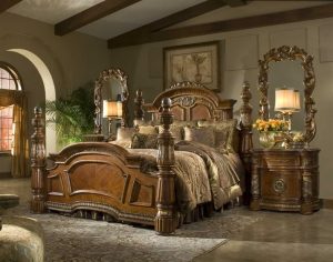 AICO Furniture Villa Valencia Bedroom Set | AIC72000EKP55SET