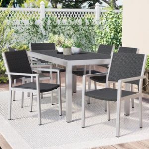 Modern & Contemporary Cast Aluminum Patio Furniture | AllModern