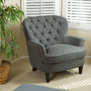 Watson Royal Vintage Design Upholstered Arm Chair - Modern - Living