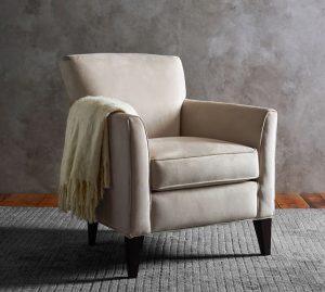 Marcel Upholstered Armchair | Pottery Barn