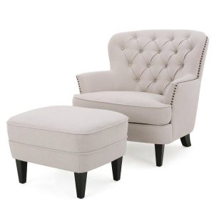 Willa Arlo Interiors Heywood Armchair and Ottoman & Reviews | Wayfair