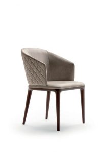 Quilted diamond pattern back chair by | Seating | Chair, Dining