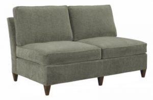 Leigh Armless Loveseat from the Suzanne Kasler® collection by