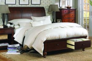 Mancini's Sleepworld - Aspen Home Cambridge Sleigh Bed with Storage