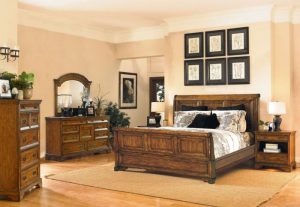 aspenhome Centennial 5 Piece Sleigh Storage Bedroom Set