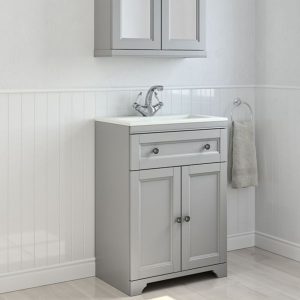 Chadleigh Freestanding Bathroom Furniture Mirrored Bathroom Cabinets