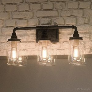 Shop Luxury Industrial Bathroom Light, 11