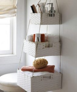 Small Bathroom Storage Baskets | Littletoomuch