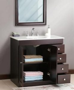 Small Bathroom Solutions: Storage Smart Bathroom Vanities | Bathroom