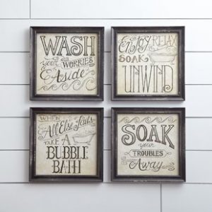 Bath & Laundry Wall Art You'll Love | Wayfair