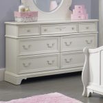 Arielle Youth Bedroom 7 Drawer Dresser with Felt Lined Top Drawers