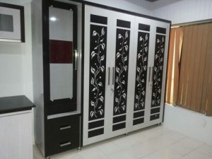 Modular Bedroom Wardrobe at Rs 700 /square feet | Bedroom Wardrobe