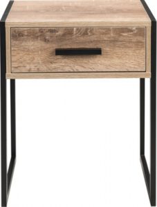 Irving Bedside Table - Black | Furniture | George