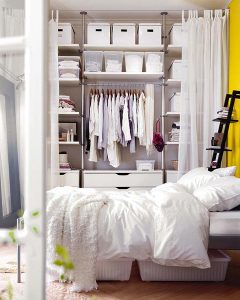 57 Smart Bedroom Storage Ideas - DigsDigs