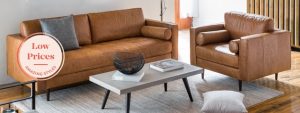 Leather sofas & armchairs | Structube