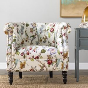 Bird Print Accent Chair | Wayfair