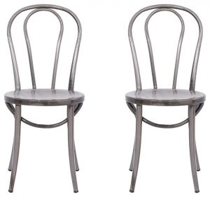 Cassidy Bistro Chairs, Set of 2 - Industrial - Dining Chairs - by