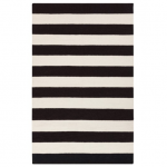 Get the Look: Black & White Stripe Rug | DREAM ROOM