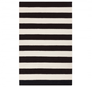 The Significance Of Black And White Striped Rug – yonohomedesign.com